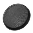thumbnail image 3 of Aluprey Round Shape Solid Wood Tea Coffee Snack Food Meals Serving Tray Plate Restaurant Trays(27cm), 3 of 7