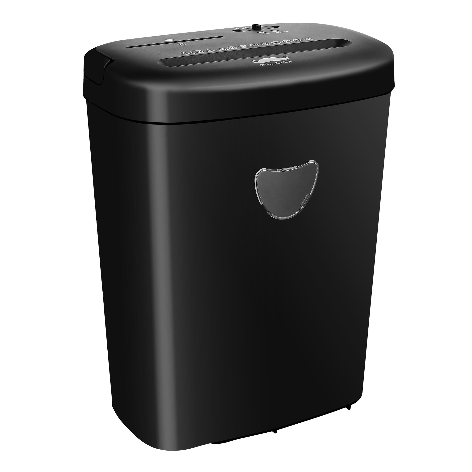 12-Sheet Auto Cross-Cut Paper Shredder, CD and Credit Card Home Office Shredder with Handle & 25L Bin