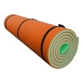 thumbnail image 2 of Milaget Water Float Mat Lounge Mattress, Outdoor Floating Raft for Pool Portable Lounger Green Orange, 2 of 7