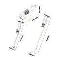 thumbnail image 3 of Bamboohart Wireless Handheld Vacuum Cleaner - Multifunctional  High Efficiency Filtration System  Large Capacity Battery  Perfect for Pet Hair Cleaning on Car  Home & Fabric Surfaces, 3 of 7