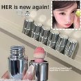 thumbnail image 3 of HERORANGE Liquid Blush Cheek Natural Contouring Brightening Pink Liquid Blush With Brush Facial, 3 of 8
