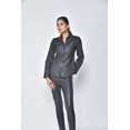 thumbnail image 3 of Pantalon Extensible en Cuir pour Femmes avec Poches, 3 of 4