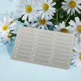 thumbnail image 4 of 6pcs Plates Stainless Steel Wallet Crypto Cryptocurrency Storage Crypto Wallet for Bitcoin Hardware Cold Backup, 4 of 6