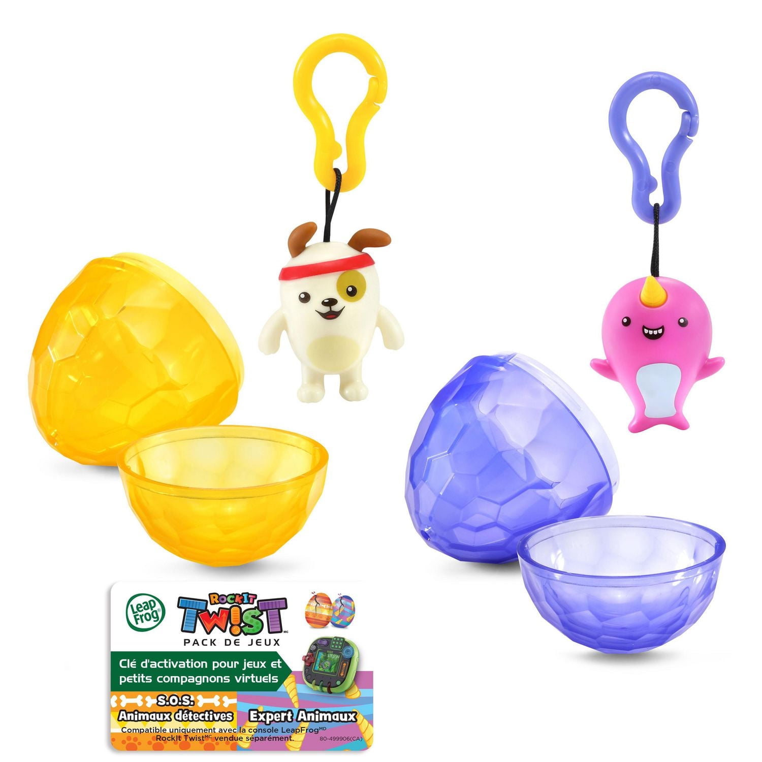 LeapFrog RockIt Twist™ 2 Pack: Penelope Penguin: Pet Detective and Animals, Animals, Animals - Version française