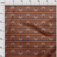 thumbnail image 2 of oneOone Cotton Poplin Fabric Floral Block Printed Craft Fabric BTY 42 Inch Wide, 2 of 4