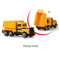 thumbnail image 1 of Die-cast Farm Vehicles Tractor Engineering Car Mini Car Engineering Car Model Model Tractor Toys Model for Kids Xmas Gifts A Dump Truck, 1 of 6