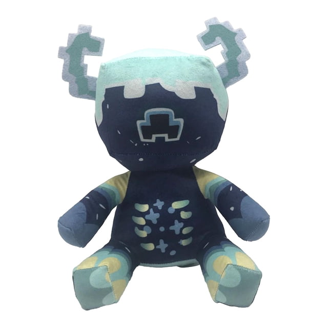 Minecraft Warden Plush Stuffed Toy Soft Throw Pillow featuring a multicolour design with intricate detailing inspired by the Minecraft video game. Made from premium PP cotton for softness and comfort, this 25cm plush toy is ideal for cuddling, collecting, or gifting to game fans of all ages. Perfect as a Valentine's Day gift, nap pillow, office pillow, or home decoration.