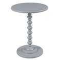 thumbnail image 1 of Convenience Concepts Palm Beach Spindle Table in Light Gray Wood Finish, 1 of 6