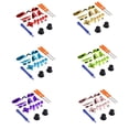 thumbnail image 4 of Ruiboury Full Plated Buttons Set Bumpers Triggers Dpad LB RB LT RT Screwdriver Replacement For Xbox One Elite Controller, 4 of 9
