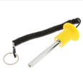 thumbnail image 1 of jinwen Goupille de Poids Accessoires Multifonctions en Acier Inoxydable Jaune 10x60mm, 1 of 9