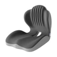 thumbnail image 1 of Esquirla Multifunction Memory Foam Chair Pad Breathable Backrest Support Cushion Non Slip Dark Gray Light Gray, 1 of 7