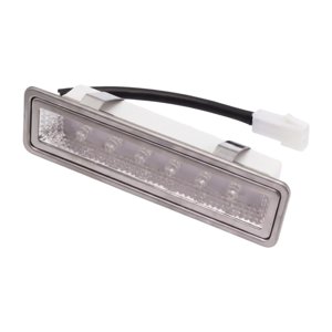 DOLITY Gamme de lumière de hotte Compact 1.5W Lampe à hotte de cuisine à rendement énergétique rectangulaire