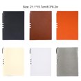 thumbnail image 2 of facefd Agenda Organizer Journal Planner Note Book Space Saving School Accessories Exquisite Craftsmanship Artificial Leather Stationery Gray, 2 of 5