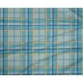 thumbnail image 4 of oneOone Polyester Lycra Fabric Madras Check Decor Fabric Printed BTY 56 Inch Wide, 4 of 4