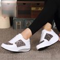 thumbnail image 2 of Kcodviy Chaussures pour Dames Filles Femmes Espadrilles Talons Compensés pour Femmes Sport Paillettes Chaussures Compensées Espadrilles Plates Bottes pour Femmes Shake Femmes, 2 of 8