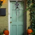 thumbnail image 3 of Halloween Skeleton Prop, Human Full Size Skull Hand Garden Model Decor, Life Size Realistic Human Bones, Can be Suspended from Ceiling, Suitable for Halloween or Prank Themes (D), 3 of 6