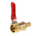 thumbnail image 4 of mmirethe Various Type Ball Valve Threaded Brass Ball Valve 3 interface 16mm 8mm Red 1Set, 4 of 6