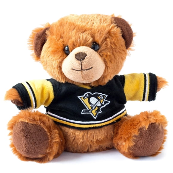 Pittsburgh Penguins NHL 7.5 inch Seated Jersey Sweater Bear - Forever Collectibles