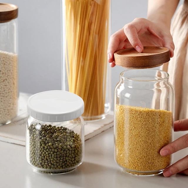 Wide Mouth Storage Lids for Jars Leakproof and Durable Canning Preservation Replacement Caps 16PCS