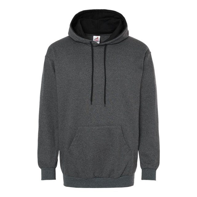 King Fashion KF9041 Two-Tone Hooded Sweatshirt