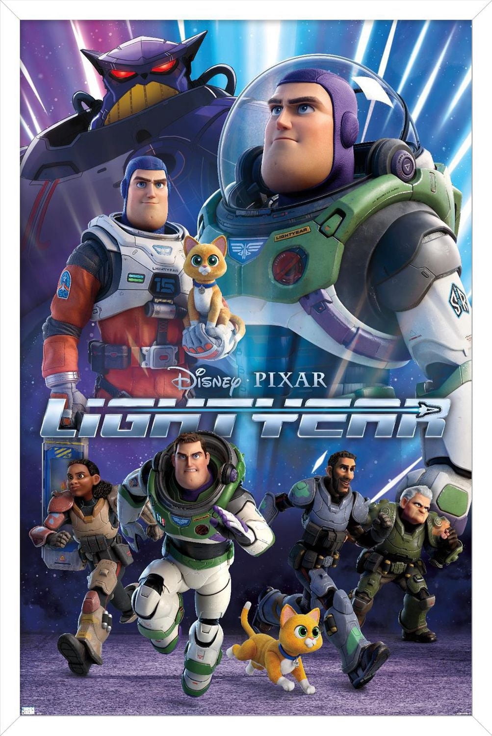 Disney Pixar Lightyear - Group Wall Poster with Magnetic Frame, 22.375" x 34"