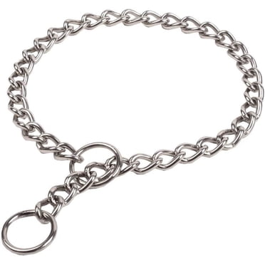 Stainless Steel Choke Chain Dog Collar, 24 inches