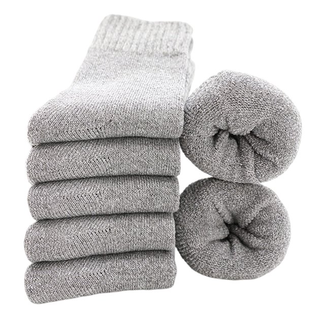 Winter Wool Socks for Men Thick Warm Thermal Boot Gifts for Men Dad
