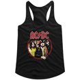 thumbnail image 1 of AC/DC Hard Rock Band Music Group Highway To Hell Circle Womens Tank Top Tee, 1 of 1