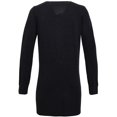 thumbnail image 2 of Premier Cardigan Tricoté Longline Col en V pour Femmes, 2 of 4