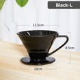 thumbnail image 3 of Yeacher Coffee Filter Cup Conical V60 Style Spiral Drip Filter Ceramic Material Hand Brewed Coffee, 3 of 8