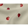 thumbnail image 4 of oneOone Tissu Jersey Viscose Imprimé Fraise par Yard 60 Pouces de Large, 4 of 4