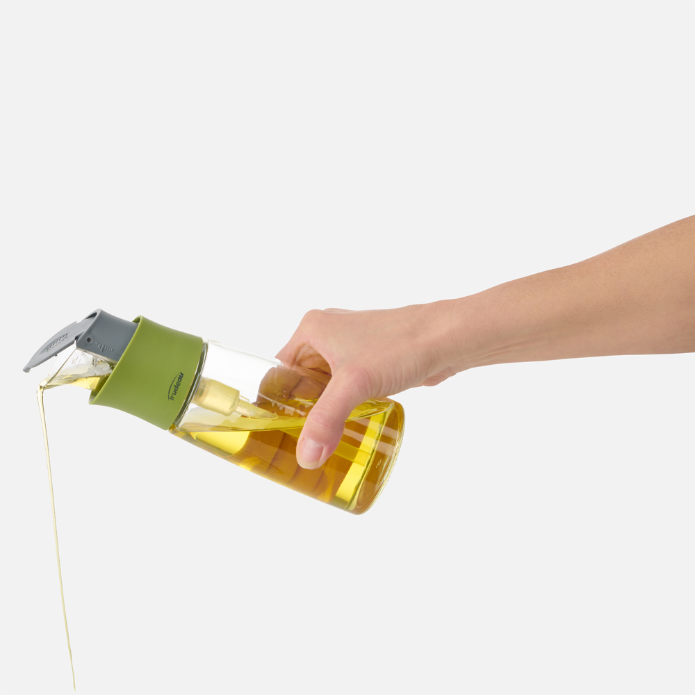 Bouteille à huile en verre Press & Measure de Trudeau – 10,8 oz