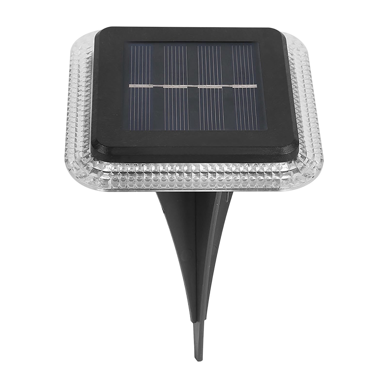 TopLLC Solar Lights Outdoor 2PCS Lights Outdoor Lights LED Plug-in Lights Underground Lights Garden Lights Waterproof Solar Garden Lights