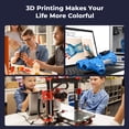 thumbnail image 3 of Creality Hyper Series PLA 3D Printing Filament, 1.75mm ±0.03mm Diameter, 1KG Spool, White, High Flow & Precision, Strong Models, Stable Extrusion, Supports 30-600mm/s Print Speed, 190-230°C Printing, 3 of 6