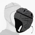 thumbnail image 3 of Rugby Roller Hat,Adjustable Rugby EVA Padded Headgear Soft Head Protective Protector Head Fall Protection for Unisex Kids Adults Gray, 3 of 8