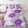 thumbnail image 1 of YST Aztec Dahlia Comforter Set, 7-Piece, Floral, Full, 1 of 5