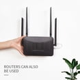 thumbnail image 2 of Power Outlet Holder Traceless Power Socket Power Socket Holder Wall-Mounted Plastic Sticking Power Strip Support, 1pc, 2 of 9