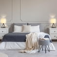 thumbnail image 5 of NEX Table Lamp Set of 2 Nightstand Lamp with Triangular Cone Base, 5 of 5