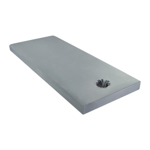 Tachiuwa Massage Table Sheet Beauty Bedsheet Easy to Install Lightweight All Round Wrap Anti Slip Polyester Reusable Fitted Bed Sheets gray 60x185cm