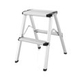 thumbnail image 4 of Luzkey Folding Step Ladder Stool, High Stool, Multifunctional Stable Fishing Stool, Metal Ladder Stool for Office, Supermarkets, Factories, Home, 4 of 8