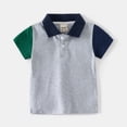 thumbnail image 4 of Boys' Casual Color Blocked Sweat Absorbent Shirt, 4 of 6