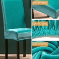 thumbnail image 4 of Elastic Dining Chair Cover Multicolor Wear-resistant  the Simple Style Recliner Slipcovers Home Supplies, 4 of 6