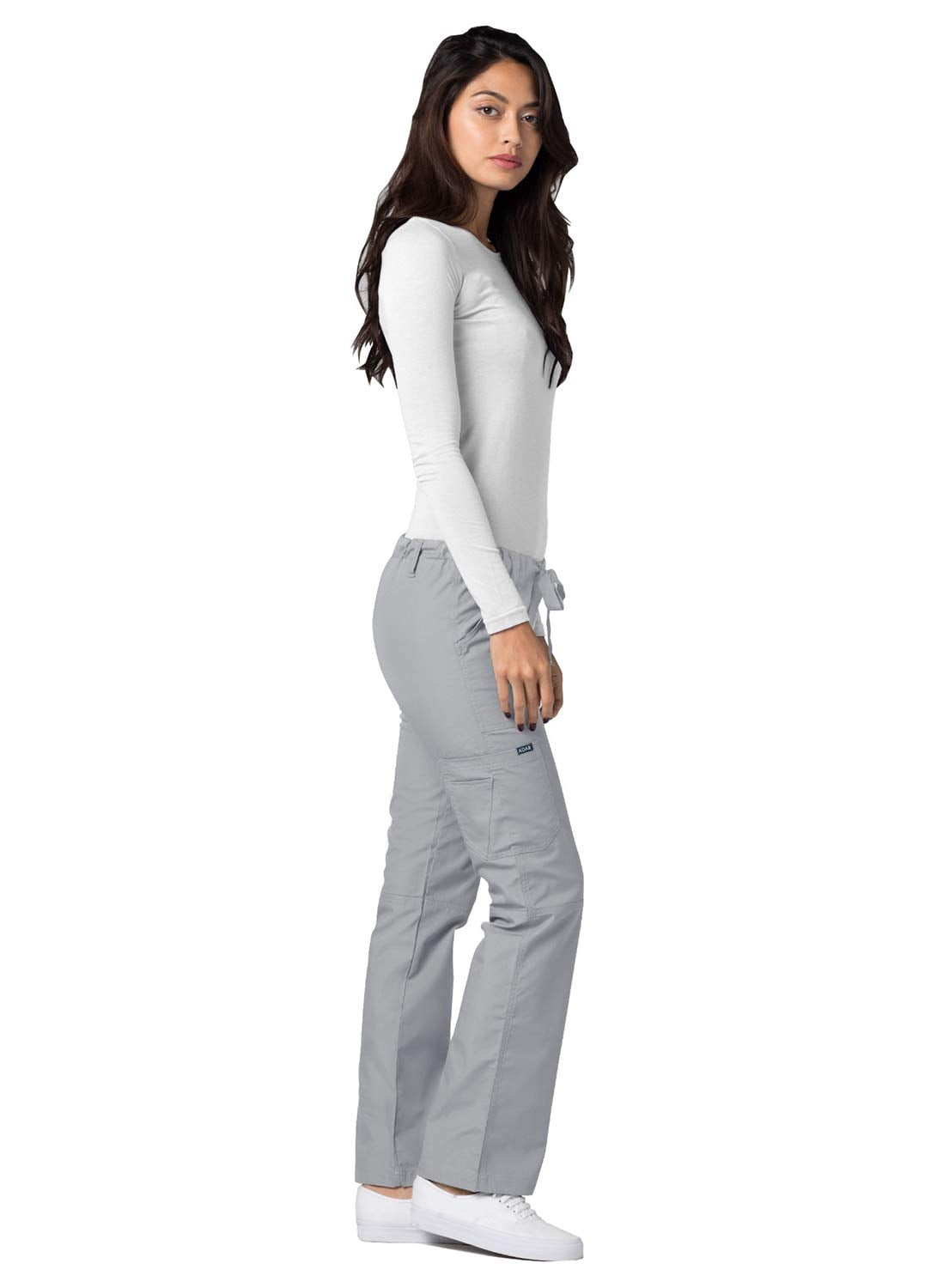 Adar Universal Scrubs For Women - Drawstring Straight Leg Scrub Pants