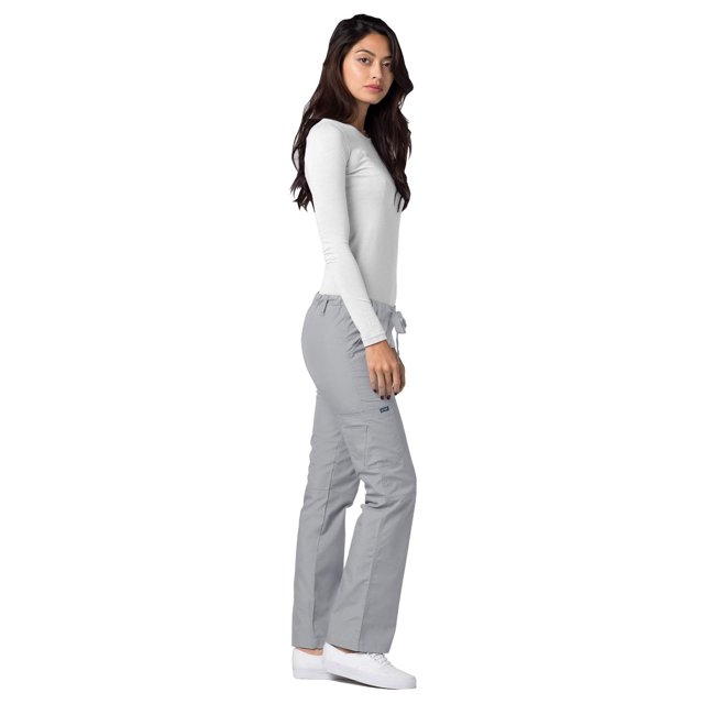 Adar Uniformes Médicaux Universels pour Femmes - Pantalon d'Uniforme à Jambe Droite avec Cordon