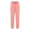 thumbnail image 4 of Pisexur Mens Sweatpants 2024 Solid Color Workout Jogging Athletic Pants ​Elastic Waist Drawstring Straight Leg Sweatpants Loose Elastic Bottom Casual Pants with Pockets, 4 of 5