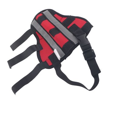 Attelle pour Patte Arrière de Chien, Bande Réfléchissante Soulage la Douleur Articulaire Néoprène Assure l'Équilibre du Corps Genouillères pour Chien pour Réhabilitation TP