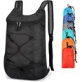 thumbnail image 1 of JP Sac à Dos de Randonnée Ultraléger Pliable 16L - Sac de Camping Extérieur Imperméable, Facile à Transporter, Noir, 1 of 7
