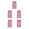 thumbnail image 1 of kurtrusly Plush Over Knee Socks Stay Warm In Style Cold Weather Gift Idea Winter Plush Over Knee Socks Fit pink 5Set, 1 of 6