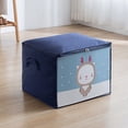 thumbnail image 1 of TopLLC Foldable Storage Bag Clothes Blanket Quilt Closet Sweater Organizer Box Pouch, 1 of 2
