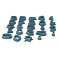thumbnail image 2 of Clay Cutters Set, 142 Pcs Clay Earring Cutters  For Jewelry Making, 2 of 8